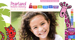 Desktop Screenshot of pearlandkidsteeth.com